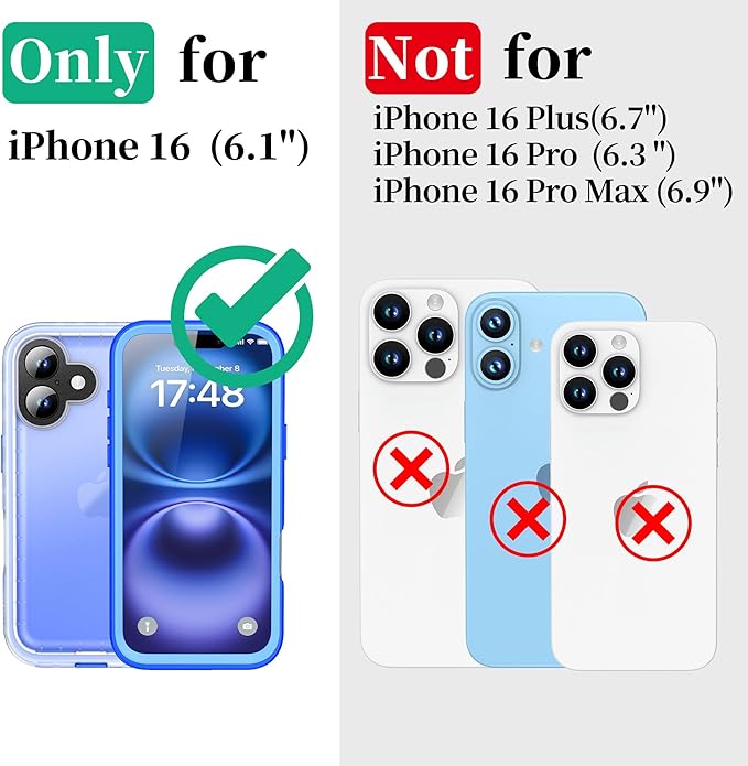 Cozycase for iPhone 16 Case Waterproof - Image 2