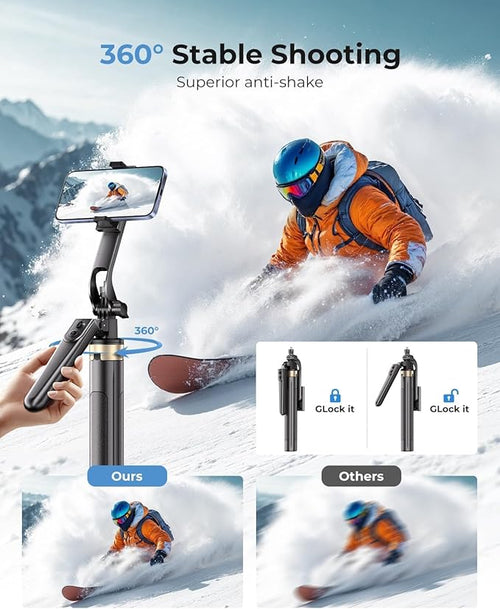 72" Phone Tripod, Tripod for iPhone - Image 2