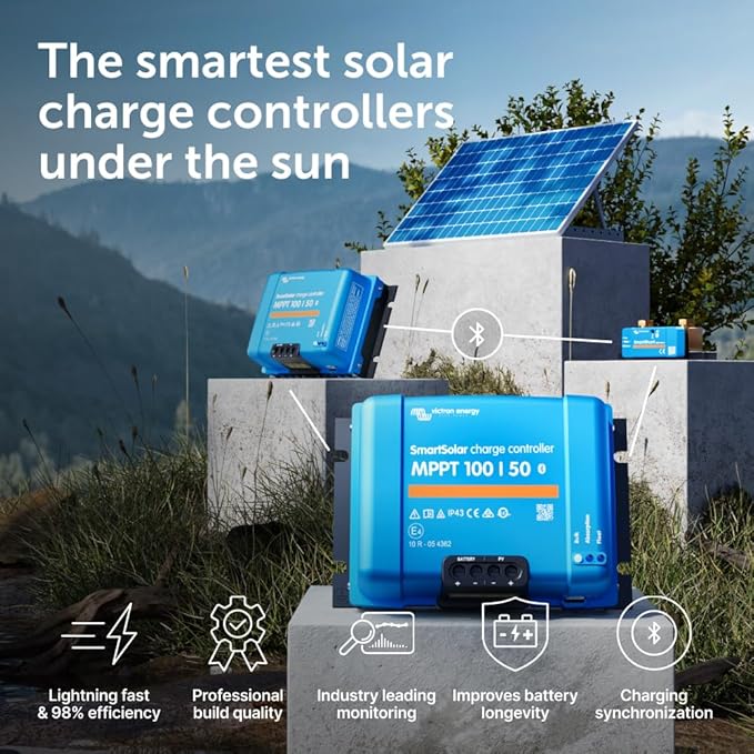 Victron Energy SmartSolar MPPT Solar Charge Controller - Image 2