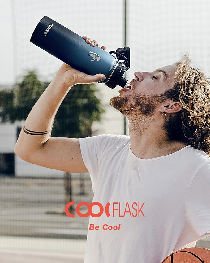 Coolflask Water Bottle 24 oz Insulated - Image 6