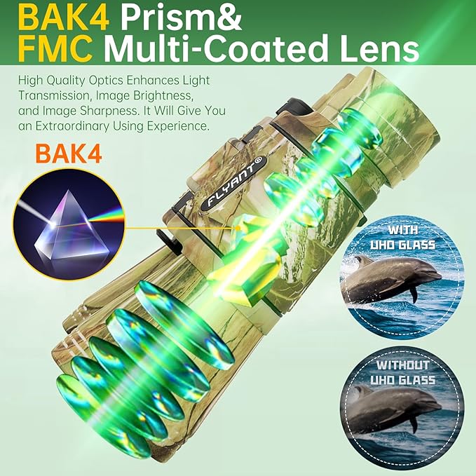 20x50 High Powered Binoculars for Adults, Waterproof Binoculars - Image 8