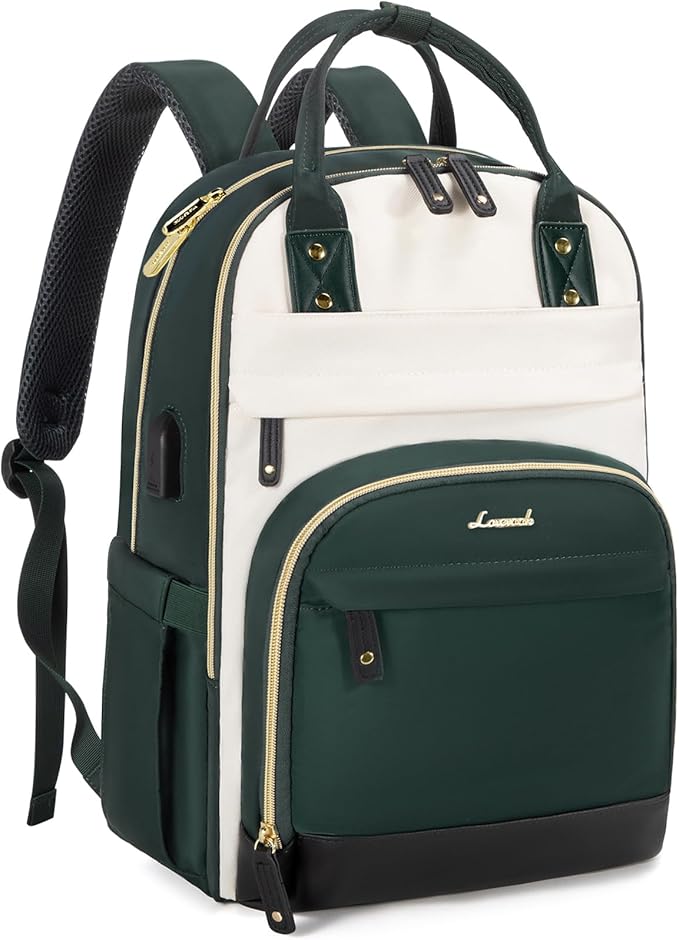 LOVEVOOK Laptop Backpack for Women, Fits 15.6 Inch Laptop Bag, Fashion Travel - Image 8