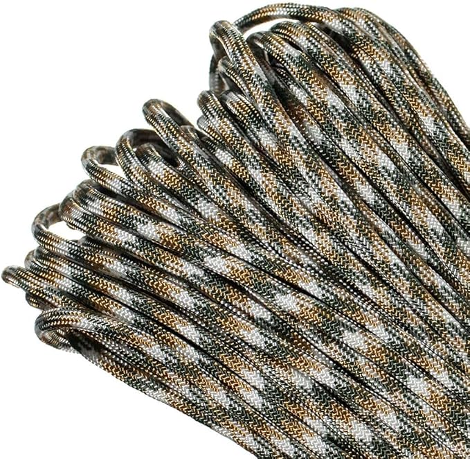 Paracord Planet 550lb Commercial Grade Paracord – 7 Strand Type III Nylon by ParacordPlanet