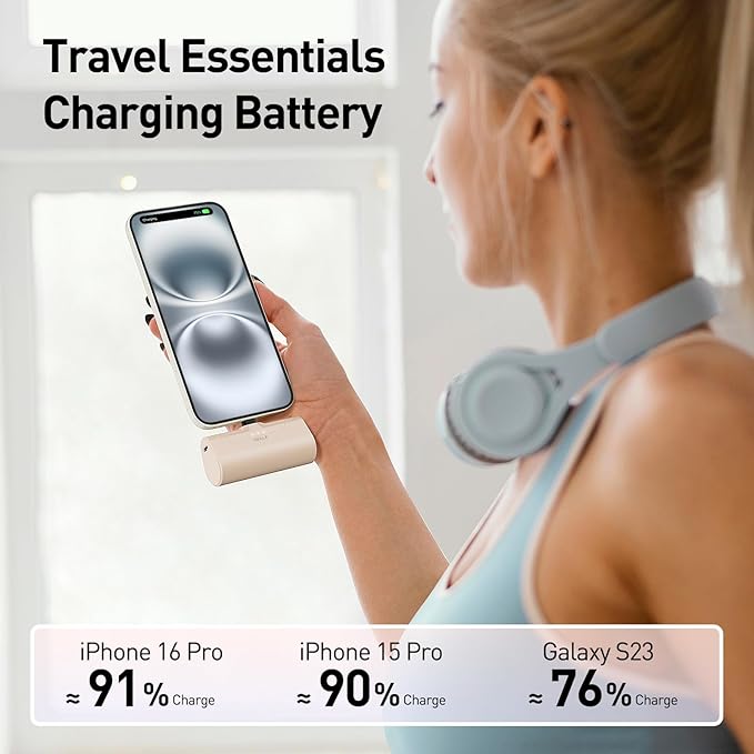 iWALK Portable Charger for iPhone 17/16/15 USB-C Small Power Bank 20W 4 - Image 5