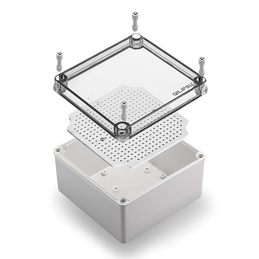 QILIPSU Outdoor Junction Box IP67 Waterproof Project Box ABS Plastic by QILIPSU