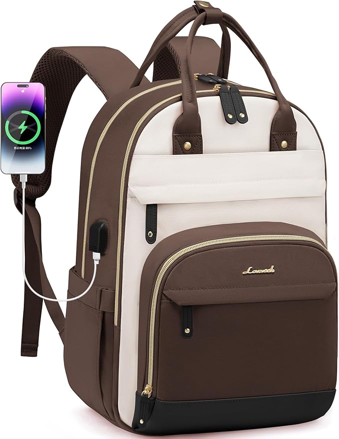 LOVEVOOK Backpack for Women, Laptop Backpack Women, Fits 15.6 Inch Laptop Bag by LOVEVOOK