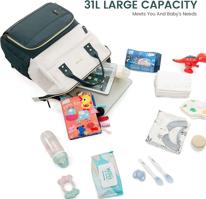 LOVEVOOK Diaper Bag Backpack, Baby Bag - Image 8