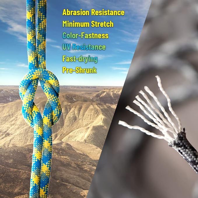 HERCULES Type III Paracord 550 Paracord Rope Parachute Cord, Survival Cord - Image 2