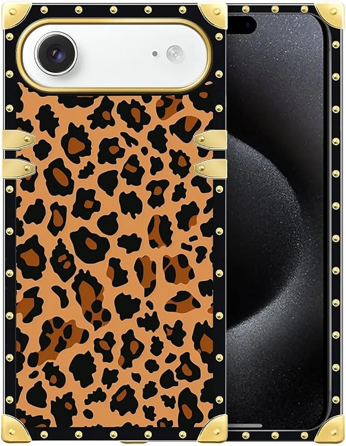 for iPhone 17 Air Case Luxury Golden Decoration by Unknown