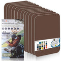 Cahomo 7.9x3.9 inch 12 PCS Nylon Repair Patch Nylon Repair Tape Self Adhesive by Cahomo