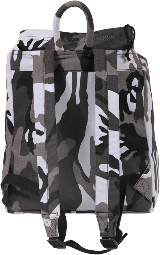 Rothco Canvas Daypack – Heavy-Duty Cotton Canvas Backpack - Image 2