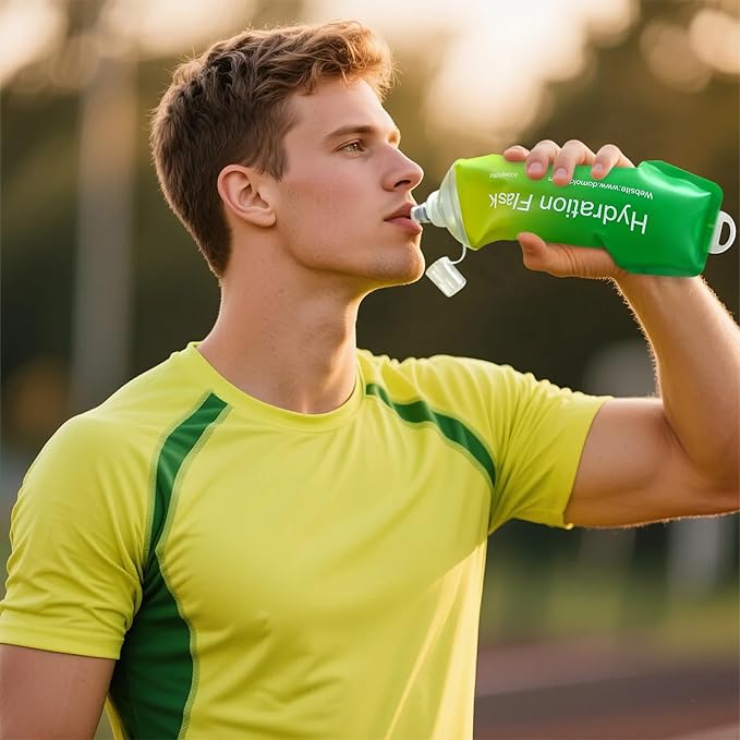 500ml Soft Flask Soft Water Bottle - Image 7