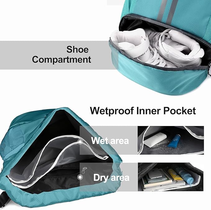 Hoedia Sports Drawstring Backpack - Image 4