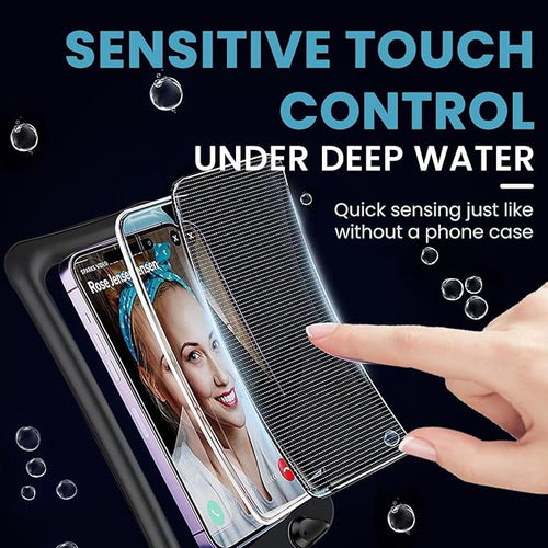 2 Pack Waterproof Floating Phone Pouch IPX8 Floatable Waterproof Phone Case - Image 2