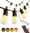 Outdoor String Lights Patio LED Light Outside - 20M 18+1 S14 LED by Unknown