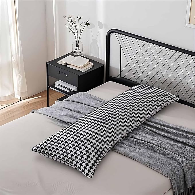 20"X54" Body Pillow Case Houndstooth - Image 7
