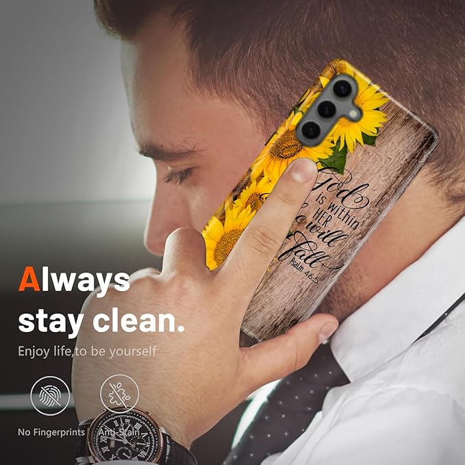 Compatible for Samsung Galaxy S24 Plus 5G Case, Dual Layer Heavy Duty 2 in 1 - Image 6