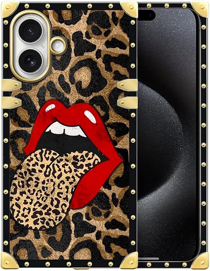 for iPhone 17 Case Luxury Golden Decoration by Unknown