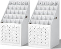 Menkxi 2 Pack 25 Slot Roll File Holder Vertical Blueprint Storage Organizer by Menkxi