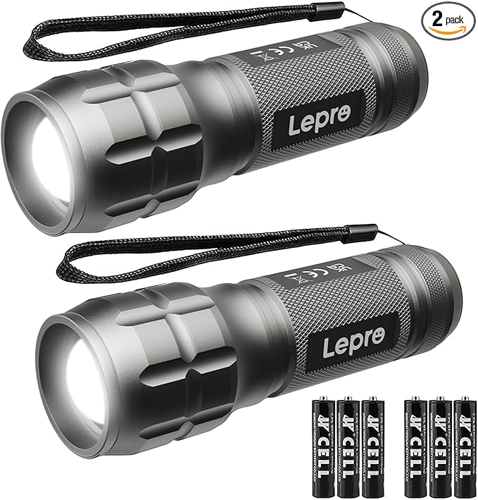 Lighting EVER LED Flashlights High Lumens, Small Flashlight, Waterproof by LightingEVER