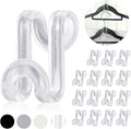 Mlici Hanger Hooks Space Saving, 60 Pack Clothes Hanger Connector Hooks by Mlici