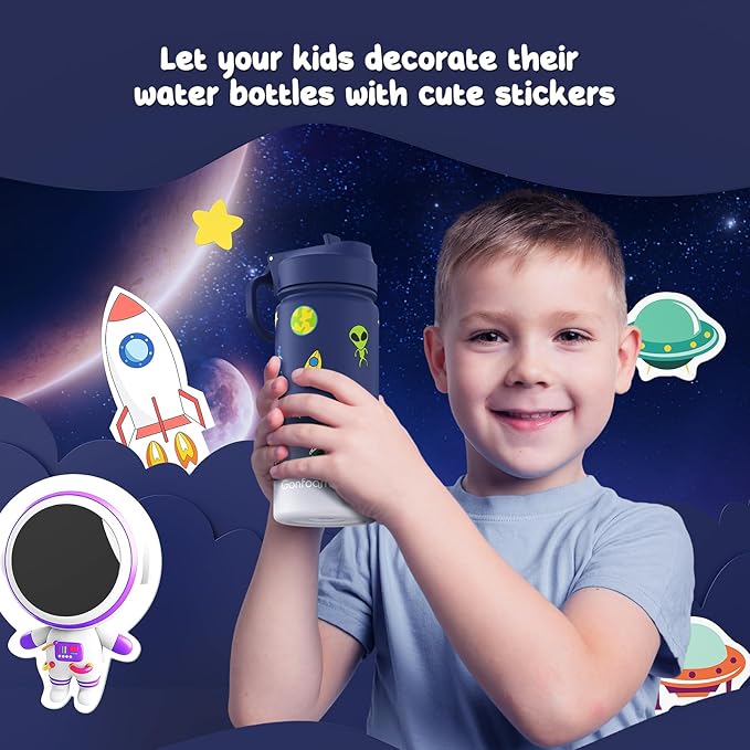 Kids Water Bottle, 16oz Kids Water Bottle - Image 5