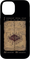 iPhone 14 Harry Potter Marauder's Map Words Case by HarryPotter