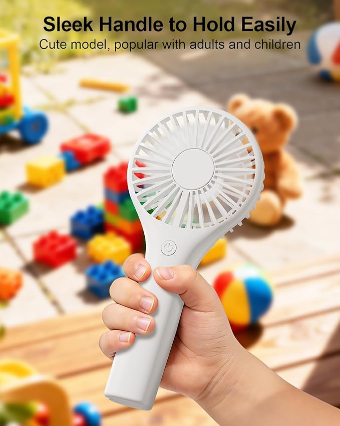 TriPole Handheld Fan Mini Portable Fan - Image 2