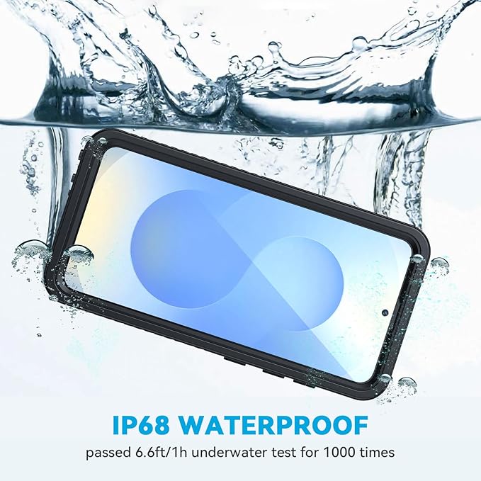 Lanhiem Magnetic for Samsung Galaxy S25 Phone Case, IP68 Waterproof Dustproof - Image 2