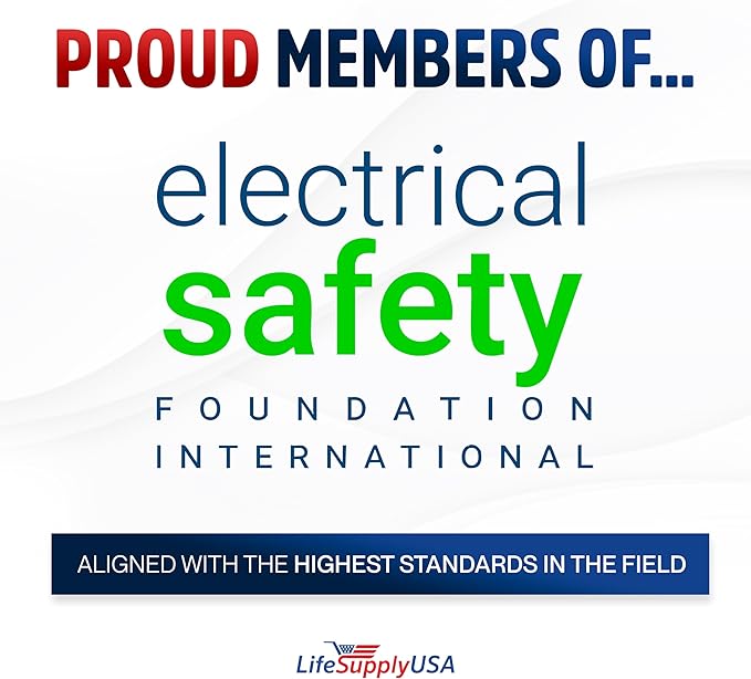 50ft Outdoor/Indoor Extension Cord 14/3 Gauge Heavy Duty 3 Prong SJTW, - Image 8