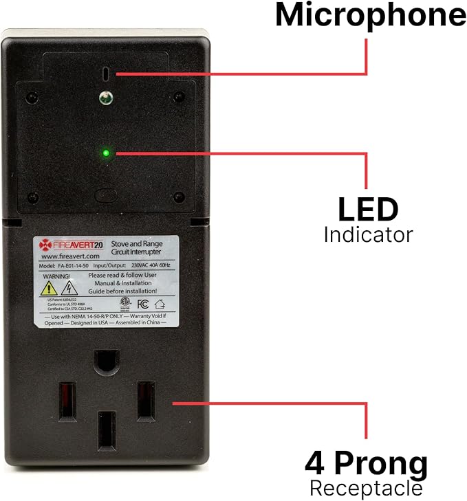 FireAvert - Electric Auto Stove Shut-Off Safety Device - As Seen On Shark Tank - Image 6