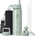 Coolflask Water Bottle 24 oz Insulated by Coolflask