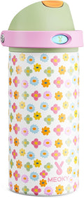 18 oz Kids Water Bottle for School: Meoky 18 oz Stainless Steel Insulated Water by MEOKY