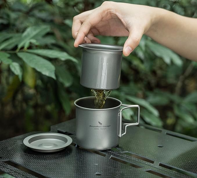 iBasingo 220ml Titanium Cup - Image 5