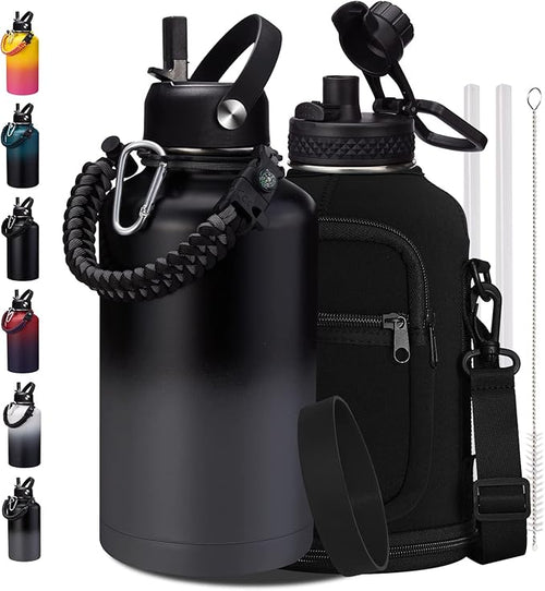 64OZ Insulated Sports Water Bottle by VICKNIY