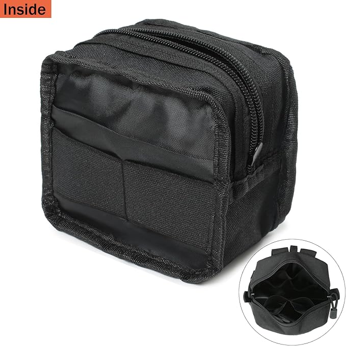 2 Pack Mini Tactical Molle Compact Ammo Pouch - Image 4