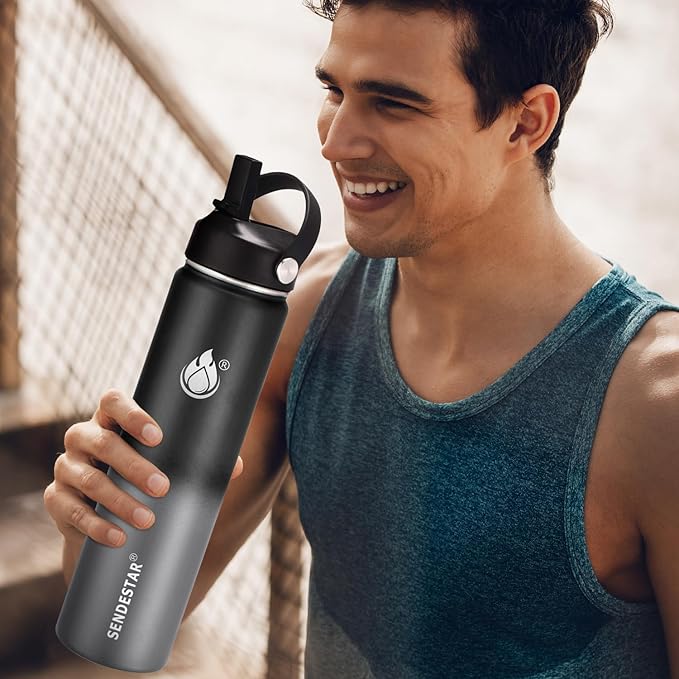 Insulated Water Bottle 24 oz - Image 2