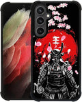 for Samsung Galaxy S23 FE Case, Sakura Japanese Samurai Pattern Graphic Design by FKBRCL4U