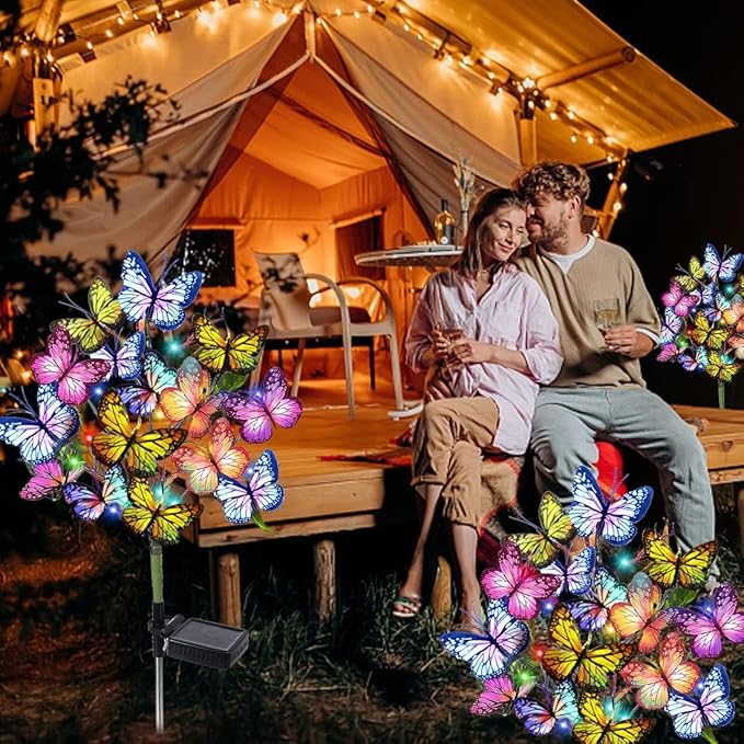 Adecorty Solar Garden Lights Outdoor Waterproof Decorative Solar Lights Outdoor - Image 9