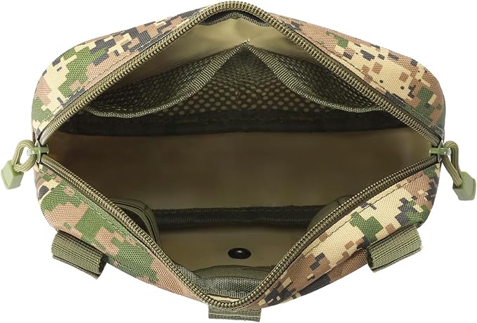 FRTKK Tactical Molle Admin Pouch Utility Laser Cut EDC Tool Pouch Bag - Image 4