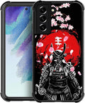 for Samsung Galaxy S21 Case, Sakura Japanese Samurai Pattern Graphic Design by FKBRCL4U