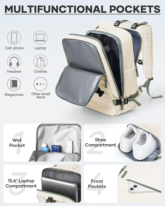 coofay Vacuum Backpack Travel - Image 5