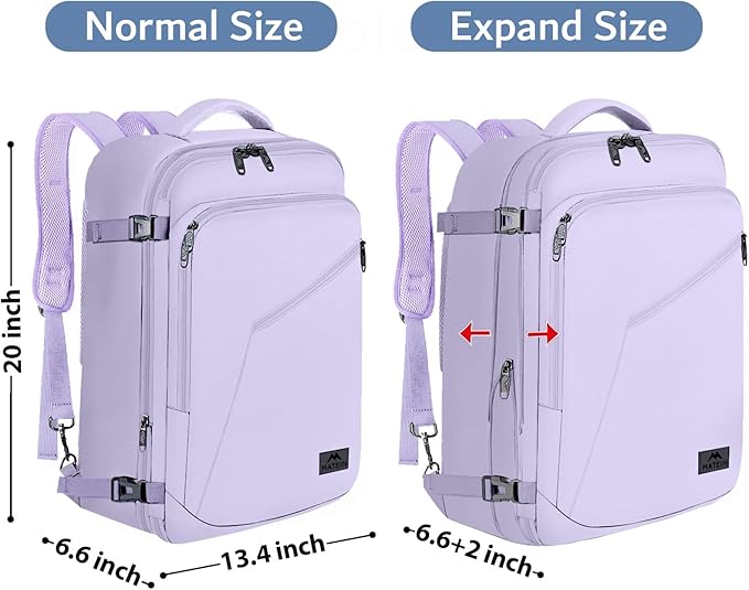 MATEIN Purple Backpack, Extra Large Travel Backpack - Image 5