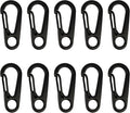 SWATOM Small Mini Carabiner Clip Tiny Spring Snap Hook Keychains Micro by SWATOM