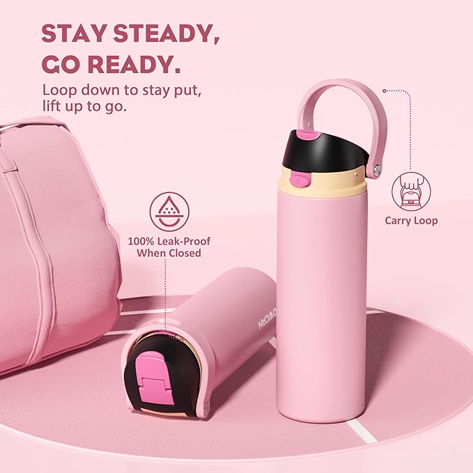 POWCAN 24 oz Insulated Water Bottle - Image 4