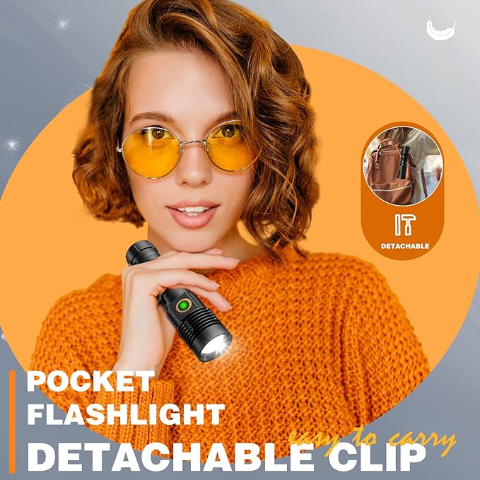 Hoxida Rechargeable Tactical Flashlights High Lumens - Image 6
