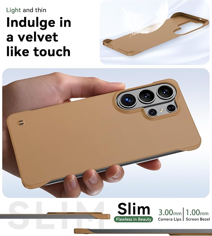 GRECAZO Slim Borderless for Samsung Galaxy S26 Ultra Phone Case 6.9" Ultra-Thin - Image 4
