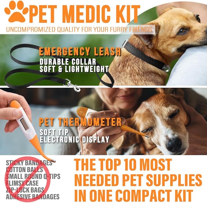 EVERLIT Pet Medic First Aid Kit | Vet-Approved Animal Care Kit - Image 4
