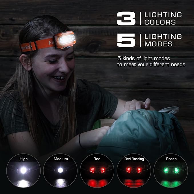 EverBrite Headlamp, 2 Pack Kids Headlamp - Image 2