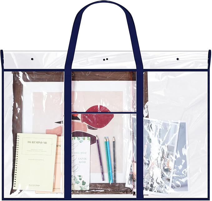 Windyun 1 Pack Large Poster Storage Bag 48" x 36" Bulletin Board Holder Art by Windyun